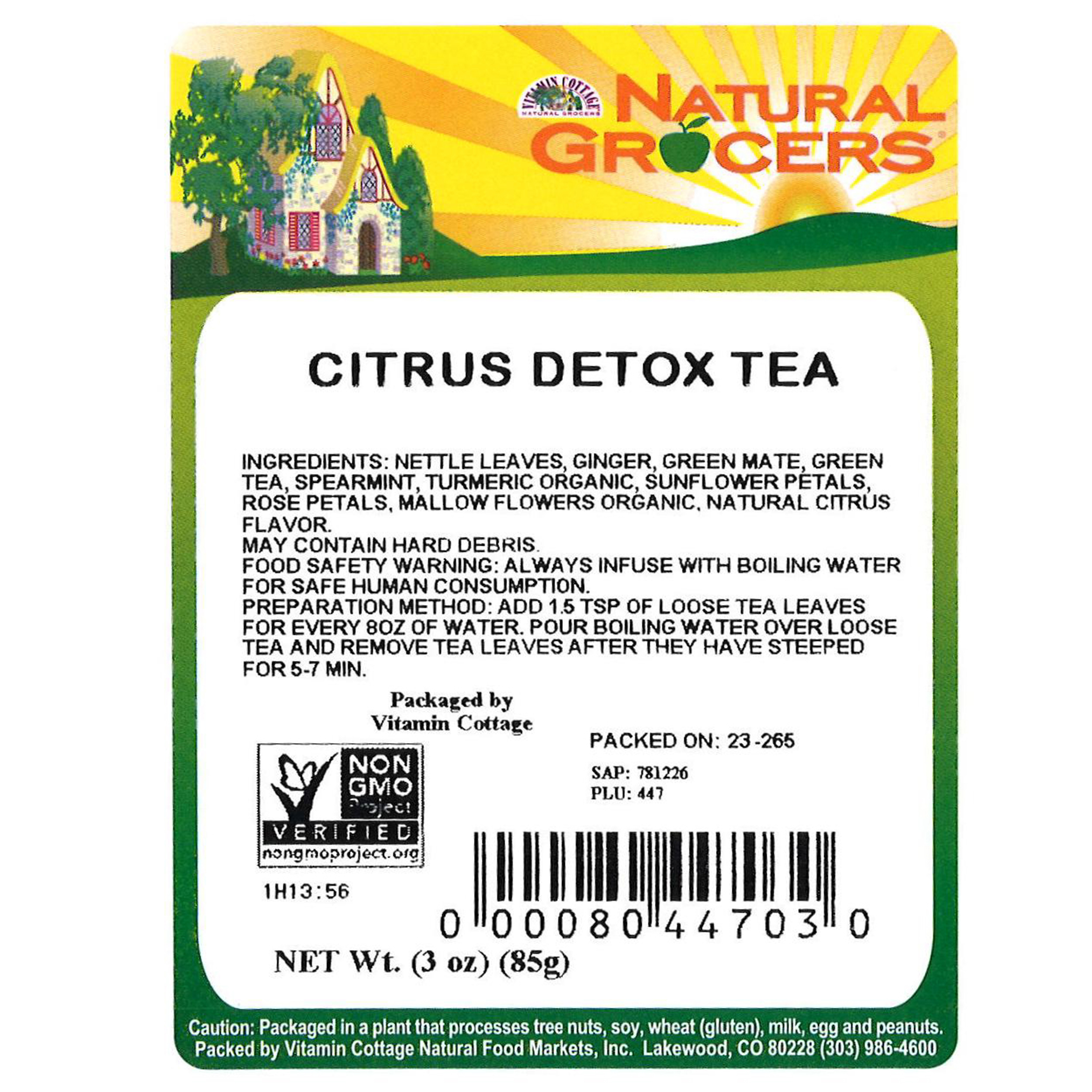 Tea Citrus Detox 3 Oz | Natural Grocers